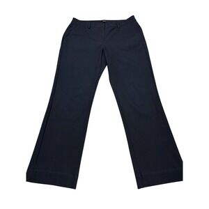 Theory Women's‎ Navy Blue Stretch Tailored Dress Pants Size 8